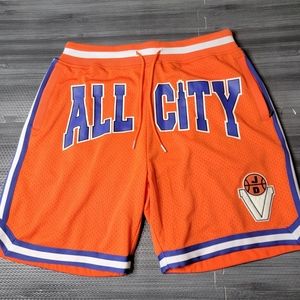 Just Don All City Shorts - Orange Size Large